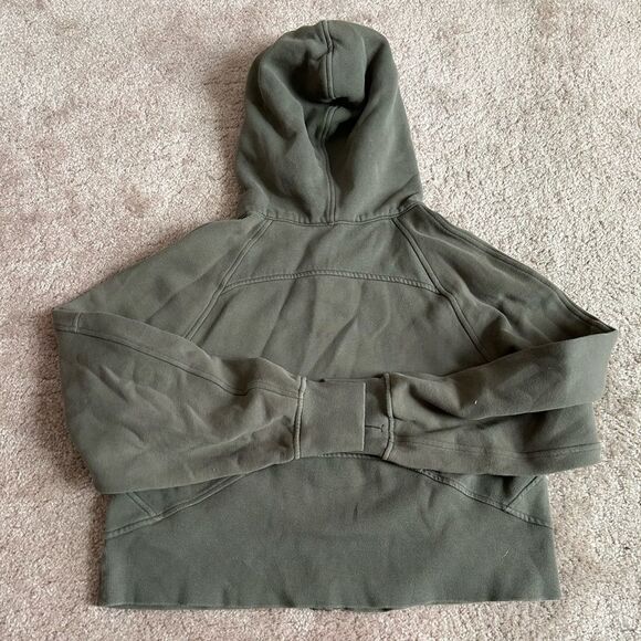 Lululemon Scuba Oversized Full Zip Hoodie Carob Brown - Picture 8 of 11